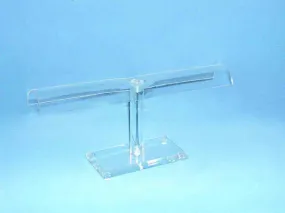 Acrylic Half Moon T Bar
