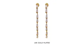 EB2006M Drop Baguette Earring