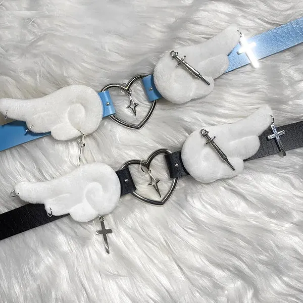 Harajuku Angel Wings Choker