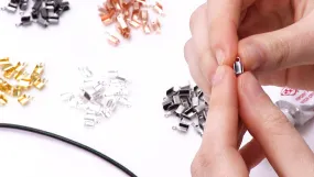 How to Use Foldover Crimps With Leather Cord