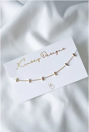 Kinsey Designs - The Bar Necklace