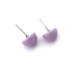 Lavender Gumdrop Stud Earrings