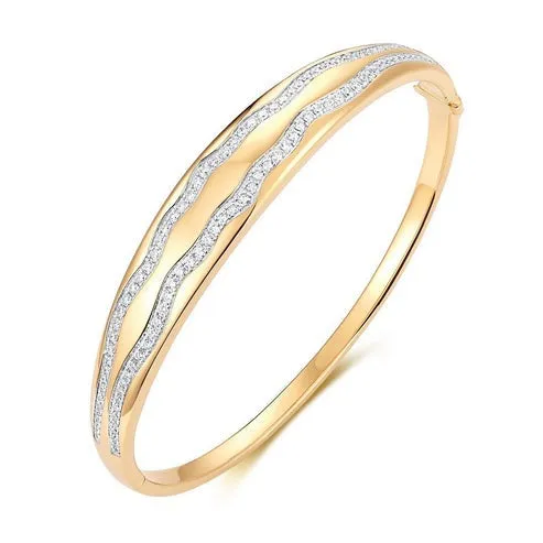 Nature's Charm Bangle Bracelet