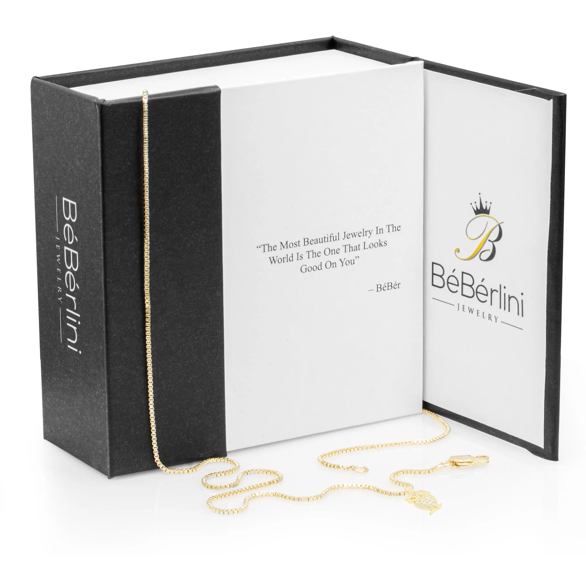 Owl Cubic Zirconia Pendant With 14K Gold Filled Necklace Set