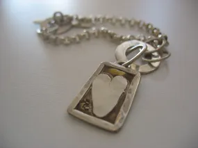 Postcard from the heart necklace