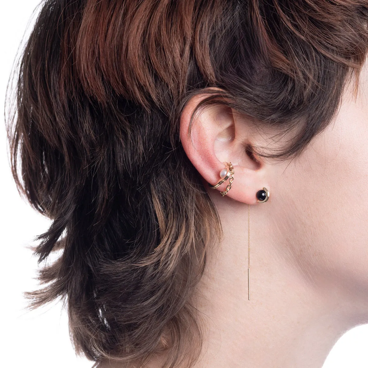 "Mini Beluga" Pearl Ear Cuff