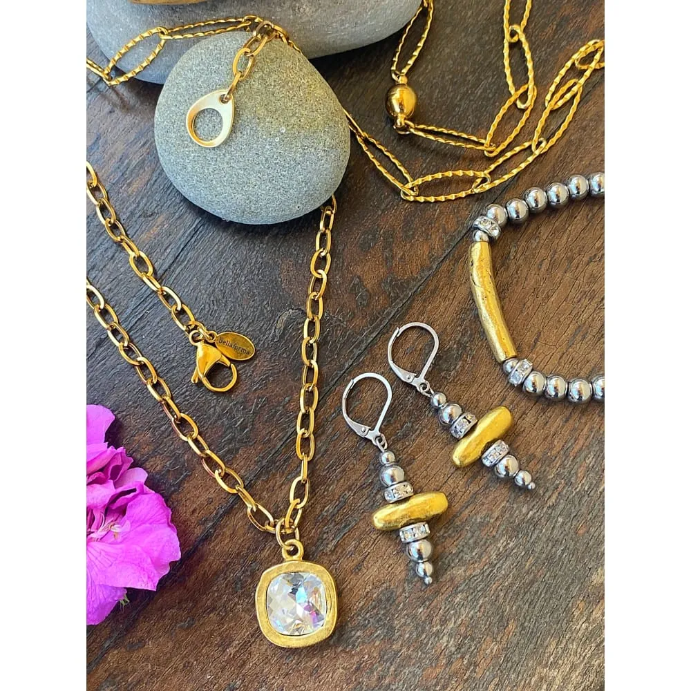 RUSTIC CAIRN EARRINGS
