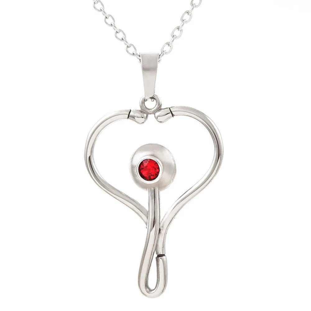Stethoscope  Necklace - RN Necklaces for Nurses