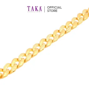 TAKA Jewellery 916 Gold Bracelet Link